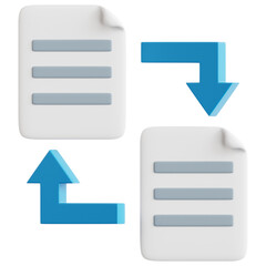 Fototapeta premium High quality digital file management icon pack featuring File Sharing, secure folders, data backup, document workflow, and file sharing for business systems.