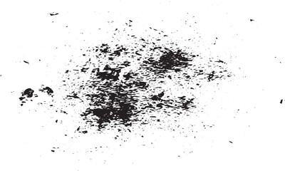 Fototapeta premium Black ink splatter vector