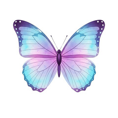 Obraz premium Watercolor Vector Butterfly