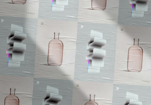 Street Poster Mockup Grid