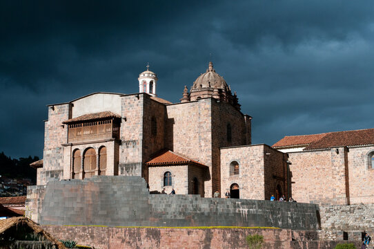 The Coricancha the Cathedral of Santo Domingo