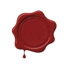 Two red cherries with green leaf on white background