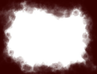 Fototapeta premium maroon cloud frame