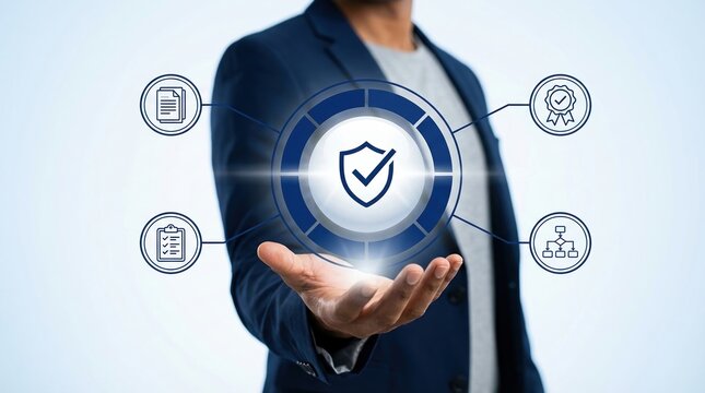 Quality assurance, compliance, security, data protection, certification, standardization, business management visualization of corporate standards and risk management tools.