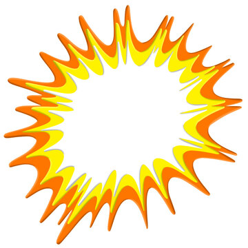 Blank comic style speech bubble,Comics speech bubble for text pop art design. Comics sketch explosion star splash comic book text.	