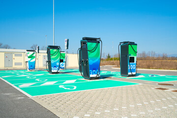 charging stations for electric vehicles