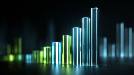 Ideal for revenue growth, performance analysis, and financial reporting themes.