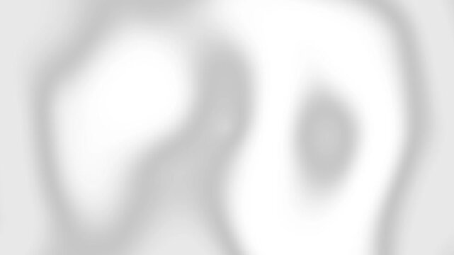 Minimal abstract gray gradient background with smooth flowing curves and soft shadows. Clean modern motion backdrop ideal for corporate branding and elegant presentations.