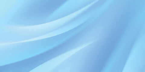 Fototapeta premium Abstract deep blue background with elegant satin wavy layers eps10