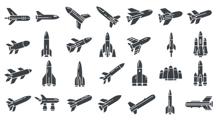 Collection of Various Spacecraft and Rockets. © Arus LMH