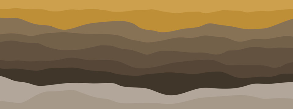 Abstract soil and rock layers