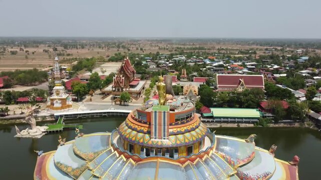 Viharn Thep Witthayakom at Wat Ban Rai (Luang Pho Koon Temple), Nakhon Ratchasima, Thailand