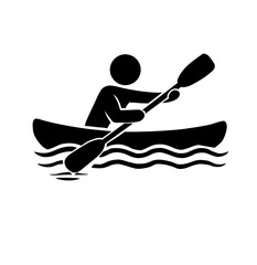 kayaking on the river