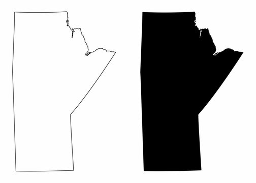 Manitoba province maps