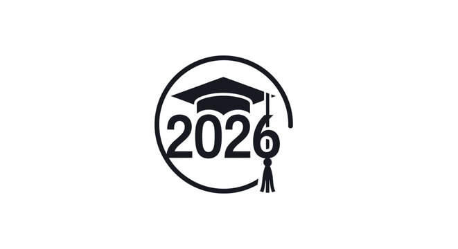 Graduation Cap and Tassel Icon 2026.