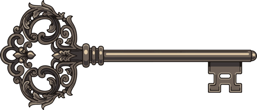 Ornate Skeleton Key