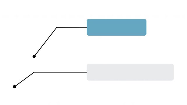 Minimal callout labels with pointer lines, two blank boxes