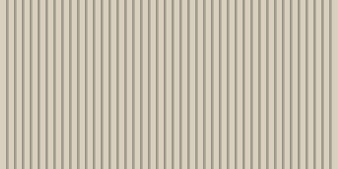 Obraz premium Seamless vertical stripes wall texture background with abstract beige striped pattern fabric backdrop for modern interior web design mockup
