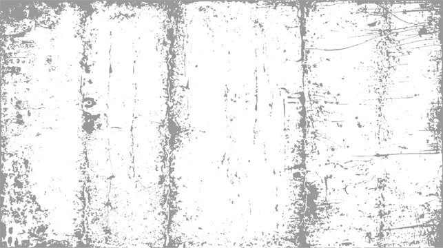 Grungy distressed white and grey textured background with scratches and splatters grunge