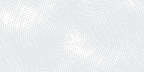 modern radial dot white gray wave light technology texture background. modern radial background