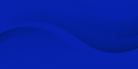 Fototapeta premium Abstract Blue fluid gradient Geometric banner design background.