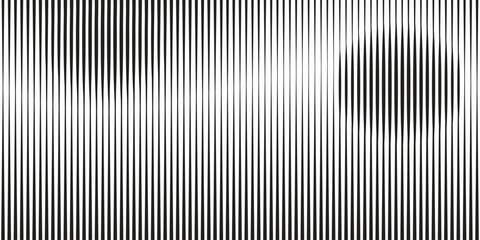 Obraz premium Abstract Black and White Vertical Stripes. Suit for banner, web, brochure, pamflet and presentation