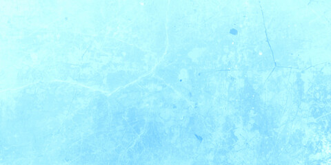 Obraz premium Abstract grunge watercolor background in soft light blue and pale cyan tones, with irregular splashes, ink blots. blue marble texture. blue ice on watercolor and snow.