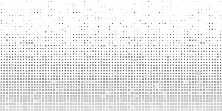 Geomatric shape pixelet glitch seamless pattern modern creative texture background noise halftone abstract square repeatable grid wallpaper