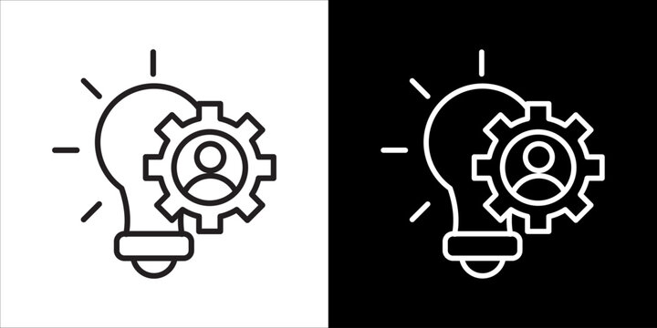 Approach Icon Sheet Black And White