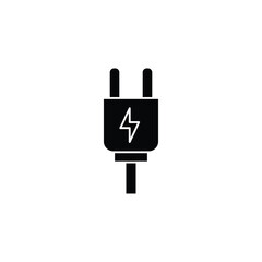 Obraz premium Electric Plug Symbol for Energy and Power.