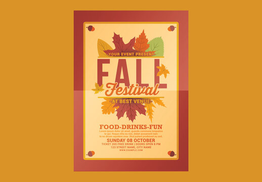 Fall Festival Flyer