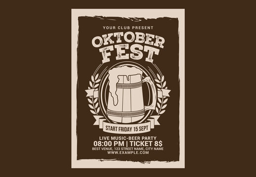 Oktober Fest Flyer