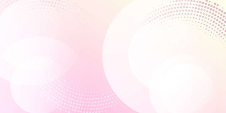 Modern pink and yellow background modern minimalist gradations circle effect vector illustration abstract