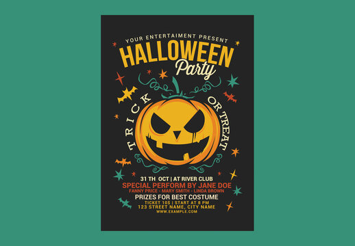 Halloween Party Flyer