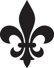 fleur de lis - ornament icon vector design © Ranaart