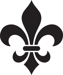 fleur de lis - ornament icon vector design template © Ranaart