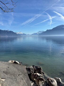 lake in the mountains