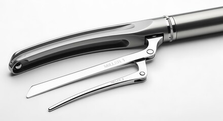 Close-up of a Surgical Stapler - Precision Medical Instrument.