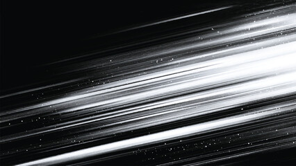 Saturn rings with particles and ice fragments in space © MR JOKER