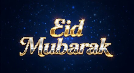 Eid mubarak wishes and greetings for muslim celebrations © MdHafizur