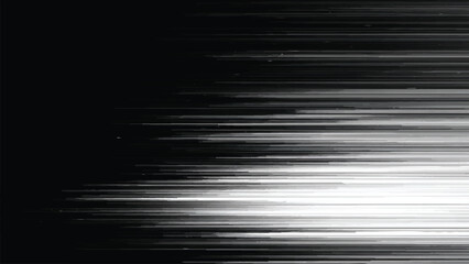 White horizontal lines on dark background creating dynamic motion effect