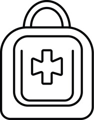 Obraz premium Medical bag icon