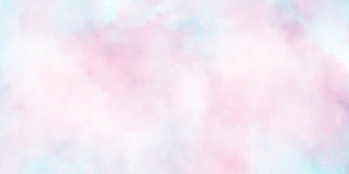 Dreamy Soft Pink Watercolor Background with Gentle Cloud Texture and Pastel Paint Flow Feminine Abstract Canvas for Romantic Wedding and Valentine Design Projects. 