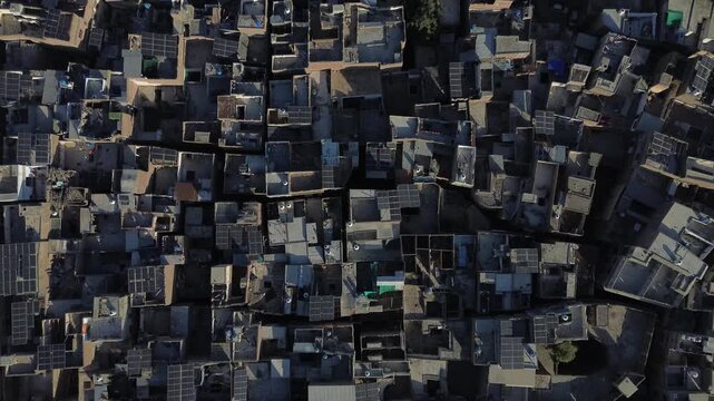 Views of Peshawar and one of its truck workshop
