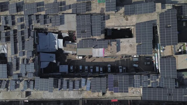 Views of Peshawar and one of its truck workshop