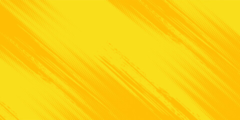 Abstract Retro comic yellow background raster gradient halftone stock vector  design digital dot © Srijayanti