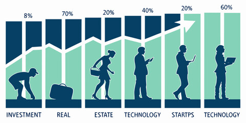 Evolution of human body posture and locomotion from australopithecus to modern humans Vector © Mithu