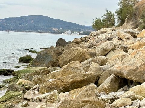 Abandoned Coastal Pathway between Albena and Balchik, Bulgaria