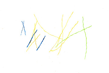 torn plastic fruit net flying, red bag isolated on white background and texture, design element,...