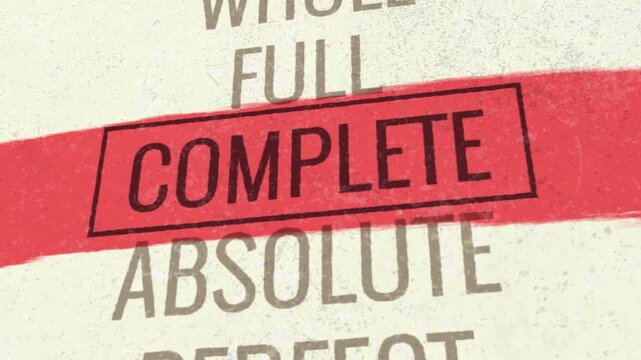 Complete 3D Scrolling Title Animation